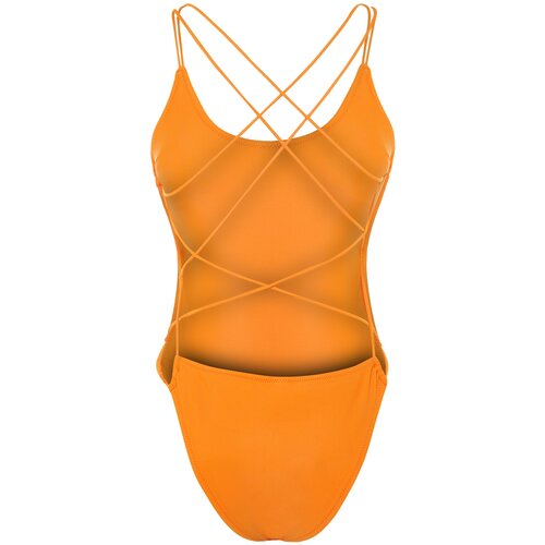 Trendyol swimsuit - Orange - Plain Slike