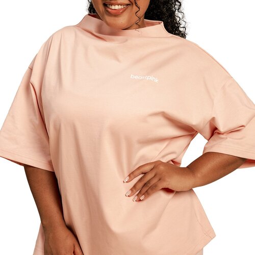BeastPink ženska oversized majica Bliss Pink 91576 Slike