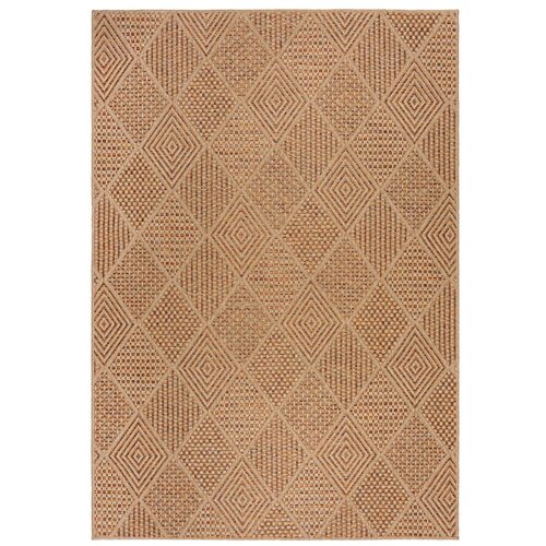 Flair Rugs Vanjski tepih u prirodnoj boji 200x290 cm Nora Diamond – Cijene