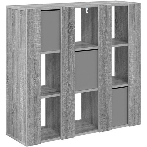  Kreveta s ladicama Siva Sonoma 88,5 x 29 x 84,5 cm Slike