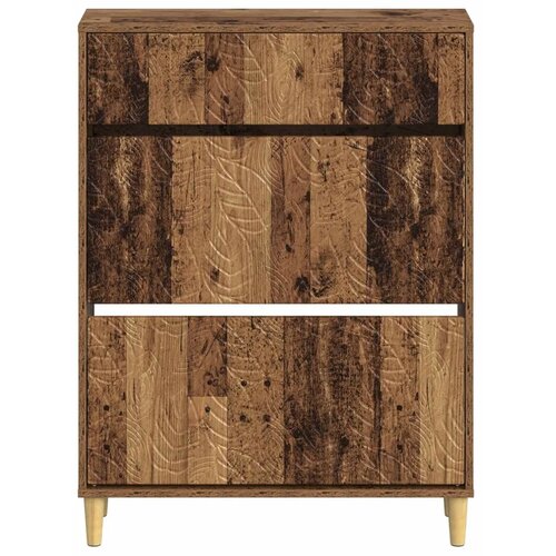  Ormar za cipele DELFT 78 x 24 x 103 cm Konstruirano drvo - Staro drvo Slike