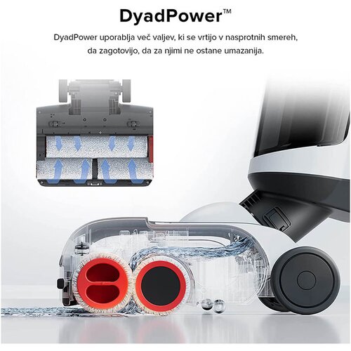 Roborock &amp;Scaron;tapni usisivač 5u1 akumulatorski, 260W, 4000 mAh, Bijeli Slike