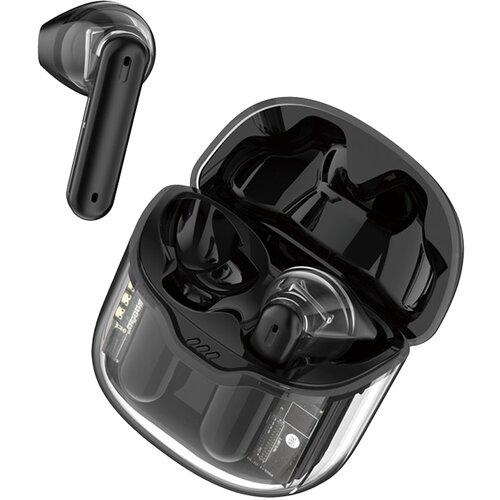 Venisymlis Slu&amp;scaron;alke Bluetooth 5.3, prozorne stereo slu&amp;scaron;alke z upravljanjem skupine, (22102533) Slike