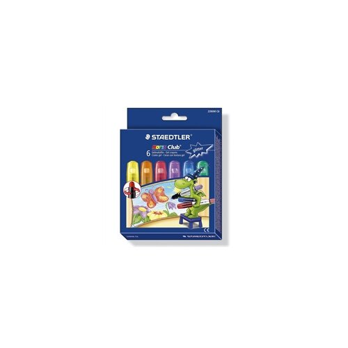 Staedtler Voštane bojice Noris Club, gel, briljantne boje, 6 komada Cijene