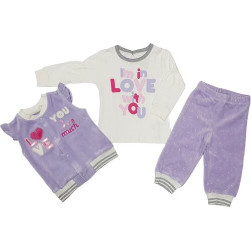 My Baby Pli&amp;scaron;ani set za bebe devojčice, Veličina 74 Slike