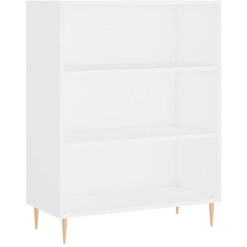 VidaXL Knjižna omara bela 69,5x32,5x90 cm inženirski les, (20801276) Slike