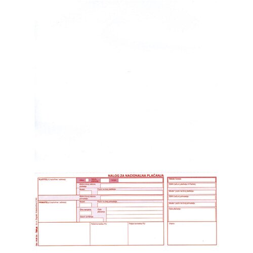  Obrazac HUB-3A memorandum A4 1/300 Fokus Cene