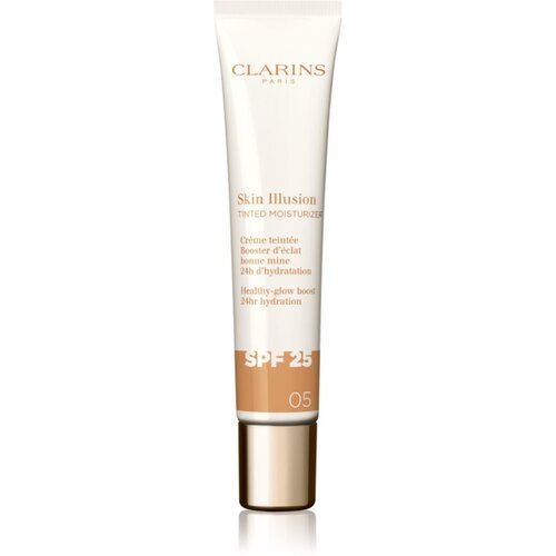 Clarins Skin Illusion Tinted Moisturizer krema za toniranje SPF 25 nijansa 05 40 ml Slike