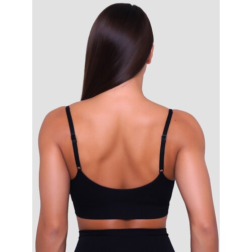 GymBeam Grudnjak Triangle Black Slike