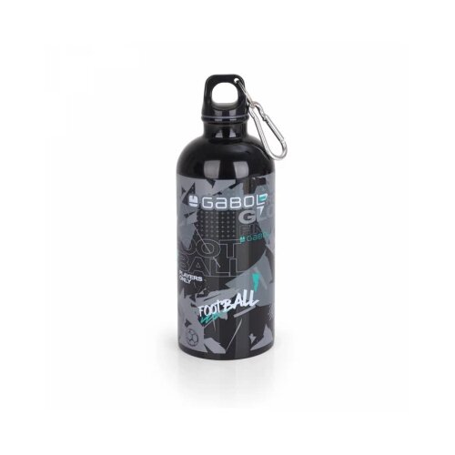 Gabol Aluminijumska boca za vodu sa zakačkom 7x21 cm 600ml Score Slike