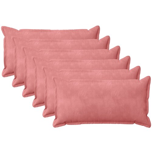  Presvlaka za jastuk 6 pcs HOUTEN Ružičasta 40 x 70 cm Baršun Cene