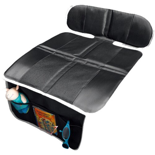 INF Zaščita sedeža z žepom za shranjevanje, Oxford+PVC, 48cm x 86cm Black, (5000505574) Cene