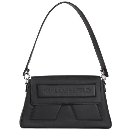 Karl Lagerfeld IKON K SOFT SHOULDER BAG Crna Cene