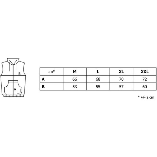 Glano Men's quilted vest - black Cene