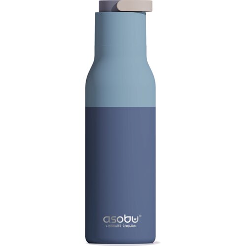 Asobu Metro termovka 650ml Puramic - Pastelno modra Slike