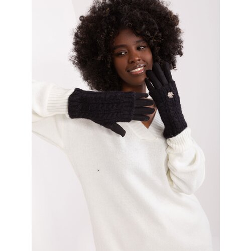 Wool Fashion Italia Gloves-AT-RK-231405.08X-black Cijene