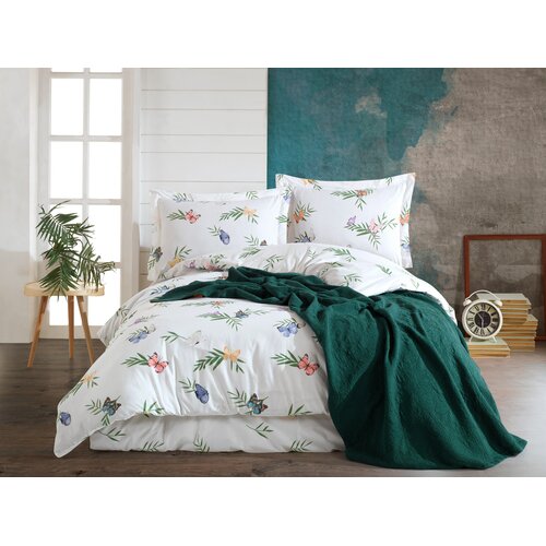 Lessentiel Maison Crips set posteljine, 200x220 cm, &amp;scaron;areni Slike