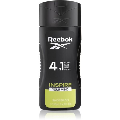 Reebok Inspire Your Mind poživitveni gel za prhanje 4 v 1 za moške 250 ml Cene