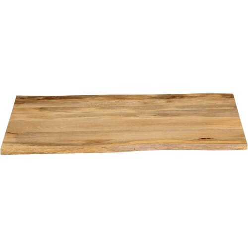 Stolna ploča 90x80x2,5 cm od masivnog drva manga sa živim rubom Slike