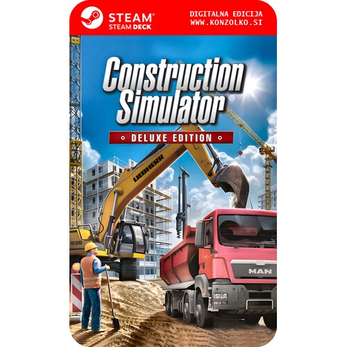  Construction Simulator 2015 Deluxe Edition - Steam koda brez &scaron;katlice (WINDOWS PC | STEAM DECK) Cene