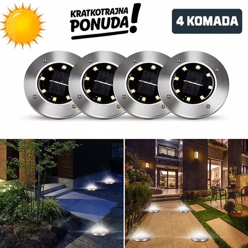  ba&amp;scaron;tenske solarne ubodne lampe 4kom Slike