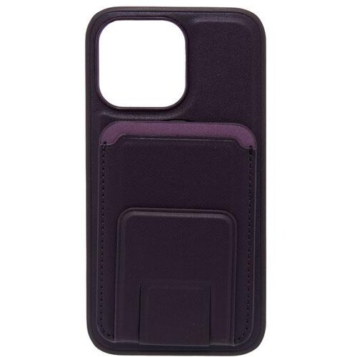  Maska za telefon LEATHER MAGSAFE WALLET za Iphone 13 Pro, Ljubičasta Cene