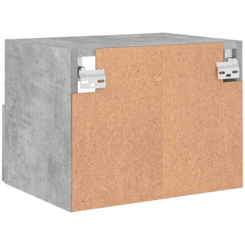 VidaXL Zidni TV ormarići 2 kom siva boja betona 40 x 30 x 30 cm drveni Slike
