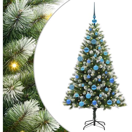  Umjetno Božićno drvce s pokrivačem snijega 150 LED lampica Cijene