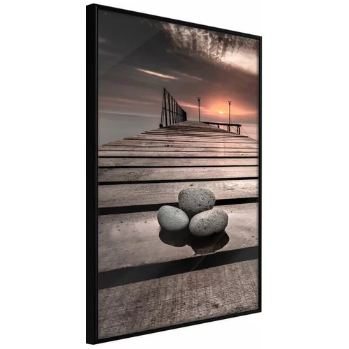  Poster - Stones on the Pier 30x45