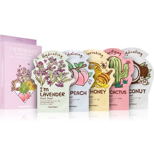 TONYMOLY I'm Worth It set mask za obraz Cene
