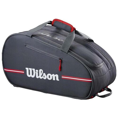 Wilson Dodatki &scaron;port Team Padel Bag Črna Cene