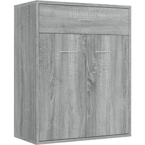 Maison Chic Komoda - Predalnik siva sonoma 60x30x75 cm inženirski les, (21717276) Slike
