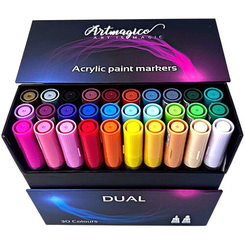 Artmagico DUAL akrilni marker z dvema konicama, (21683656) Cene