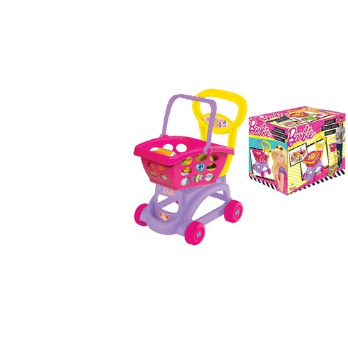 Dede Barbie kolica+ korpa za kupovinu+namirnice-019728 Slike
