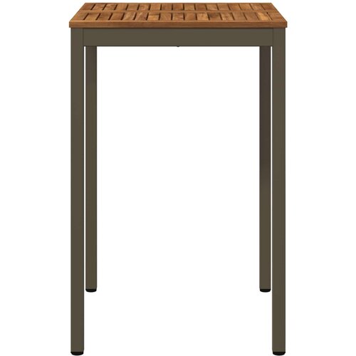  Stol za bar u vrtu Prirodna i kava 70 x 68,5 x 105 cm Slike