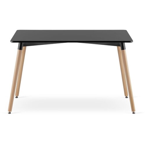  Stol ADRIA u crnoj boji &amp;ndash; 120 &amp;times; 80 cm Slike