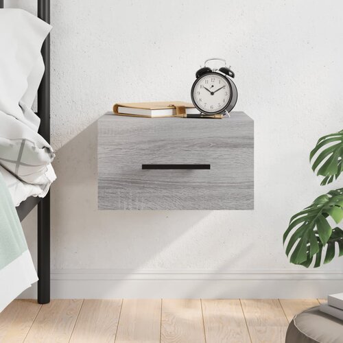 vidaXL Stenska nočna omarica siva sonoma 35x35x20 cm Cene