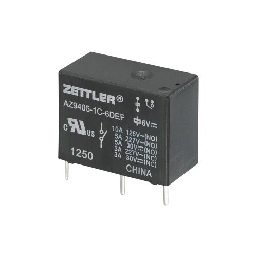 Zettler Electronics AZ9405-1C-24DEF Printrelais 24 V/DC 10 A 1 preklopni kontakt 1 kom. Cijene