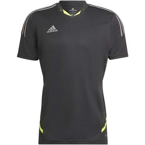  Muški Nogometni Dres Kratkih Rukava Adidas Con22 Crna Cijene
