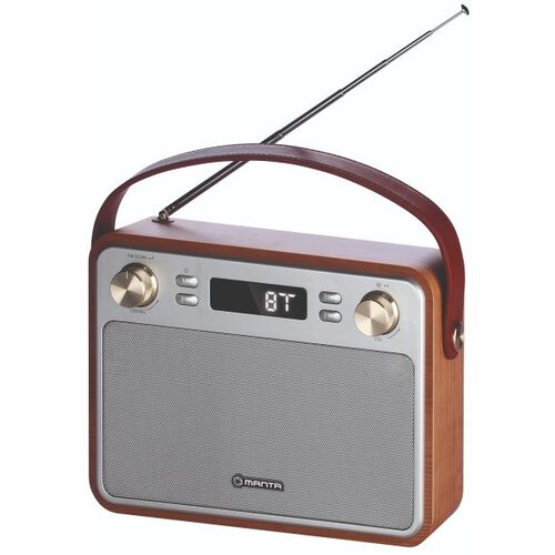 Manta radio FM, USB, microSD, DC, baterija, LCD zaslon RDI915X Slike
