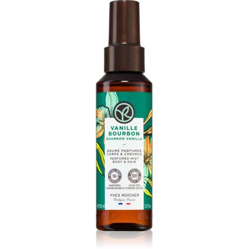 Yves Rocher Bain de Nature Mirisna magla za tijelo i kosu za žene Bourbon Vanilla 100 ml Cene