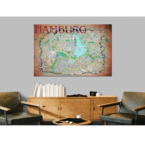  Slika na plutenoj podlozi - Hamburg 60x40 Slike