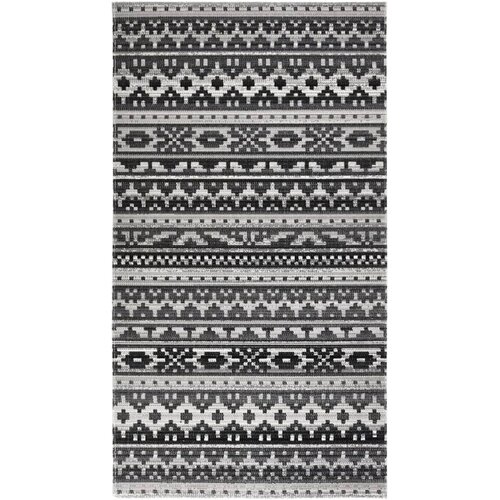 vidaXL Zunanja preproga ravno tkana 115x170 cm temno siva, (20764523) Cene