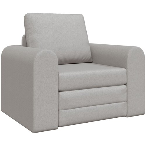 VidaXL Floor Sofa na razvlačenje 2-u-1 Siva 98x71x83 cm Tkanina Slike