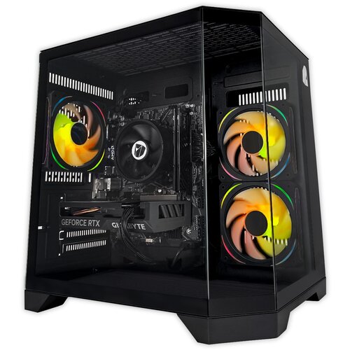 Nitropc Igralni računalnik Advanced Silver Plus - AMD Ryzen 5 5500, RTX 6600 8GB, RAM 16 GB, M.2 1 TB, Črna, (5000007657) Cene