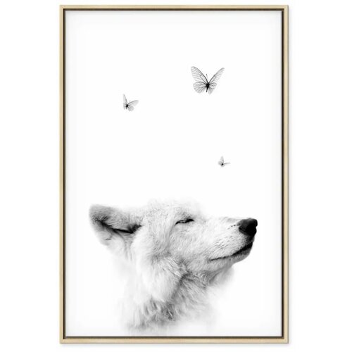  Slika - Gentle Dream (1 Part) Vertical 80x120 U prirodnom drvenom okviru Slike