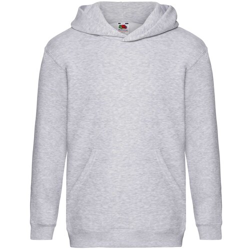 Fruit Of The Loom Szara bluza dziecięca Hooded Sweat Cijene