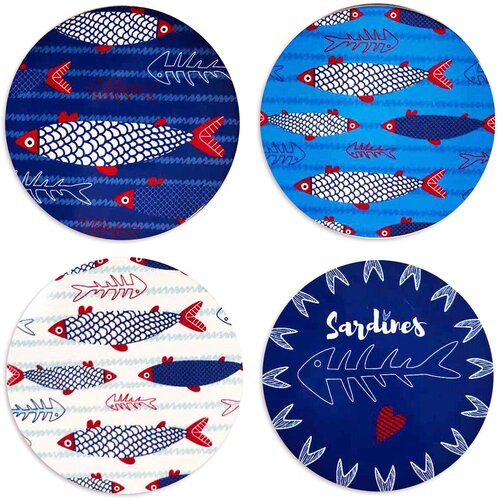 Signes Grimalt pogrinjki Salvamantel Fish 4U Modra Slike