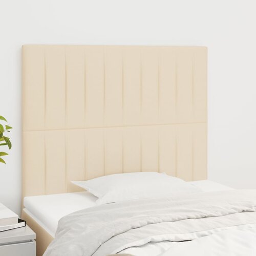  Uzglavlje krem boje 100x5x118/128 cm tkanina Cijene