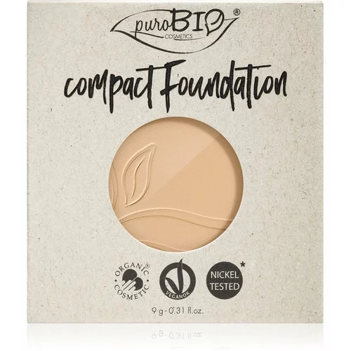 puroBIO cosmetics Compact Foundation polnilo - 01